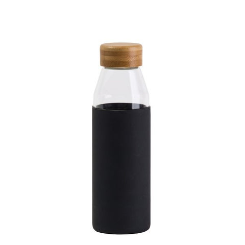Orbit Glass Bottle black