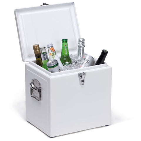 Vintage Cooler Box white