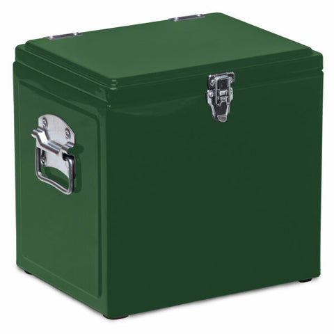 Vintage Cooler Box green