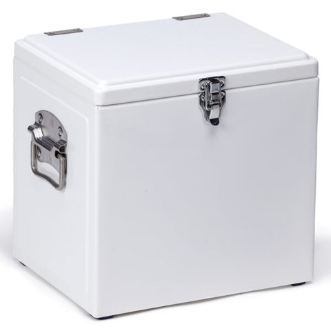 Vintage Cooler Box white