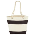 Capri Stripes Cotton Shopper Tote