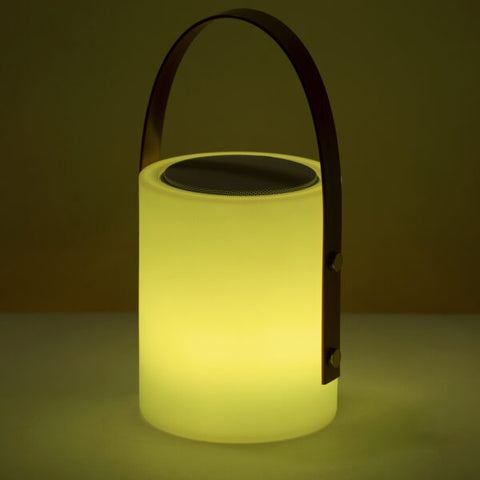 Twilight Speaker Lamp yellow mood lighting